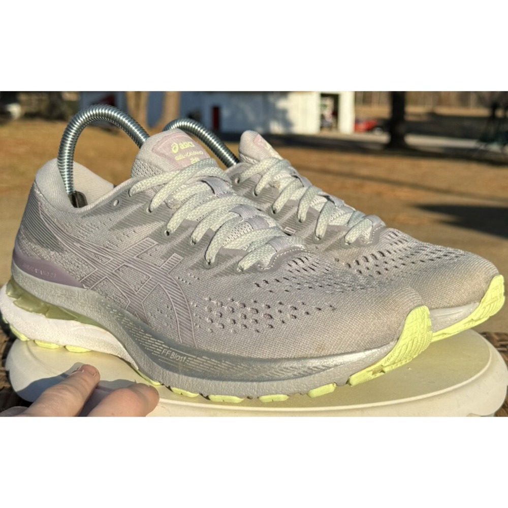Asics Gel Kayano 28 Gray Women's Running Shoes 1012B047 Size 7.5
